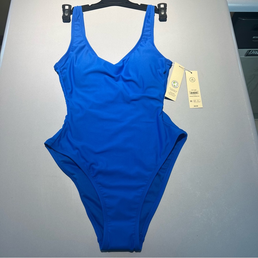 Blue Women’s One Piece Swimsuit XS 0-2